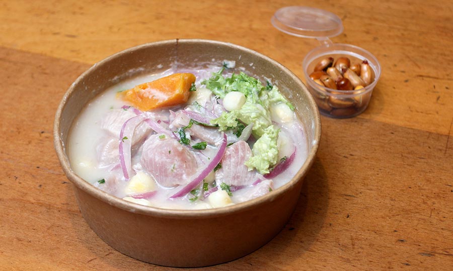 Un acertado Cebiche de pescado - Grupo Delivery Gourmet